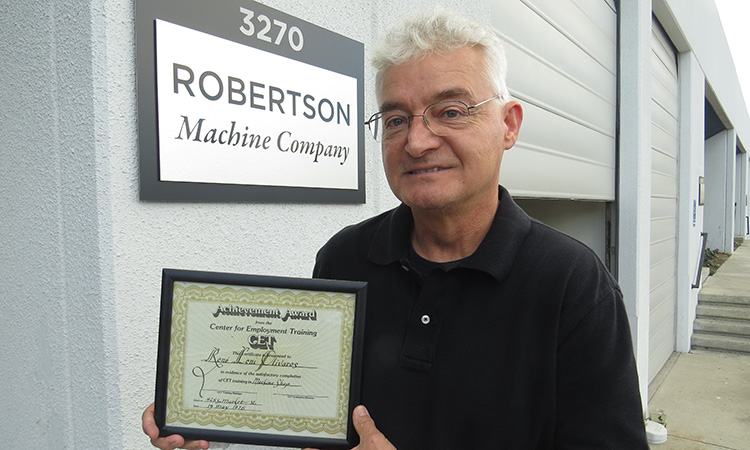 Rene Leni, President - Robertson Machine, Inc.